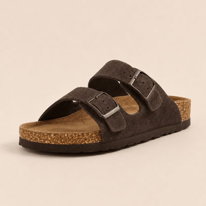 Premium Genuine Suede Sandals