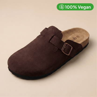 100% Vegan Suede Clogs