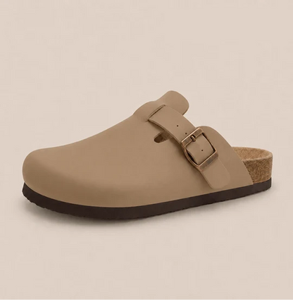 Smooth Vegan Leather Clogs