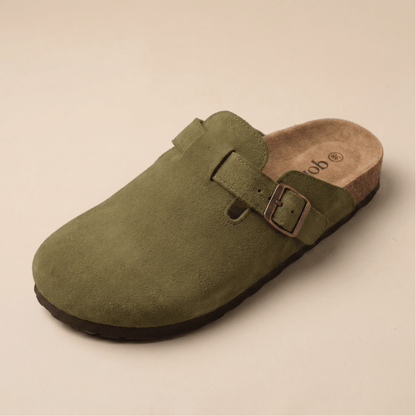 Genuine Suede Clogs