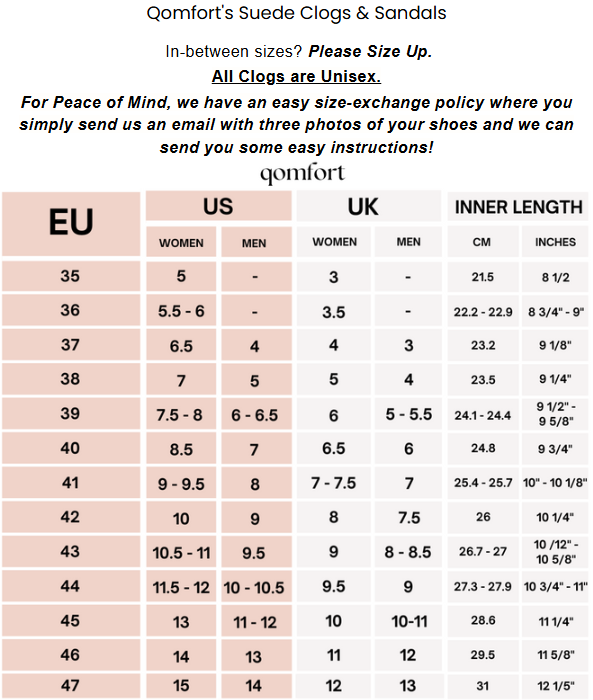 Size Guide